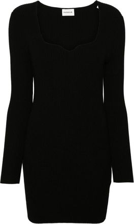 P.A.R.O.S.H. Romy mini dress - women - Polycarbamide/Viscose - S - Black