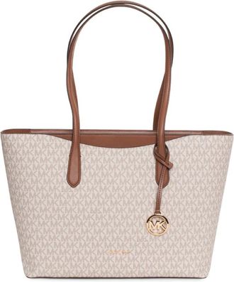 Michael Kors Watches - Dames - Shoppers - Beige - ONE Size - Leer - Tassen