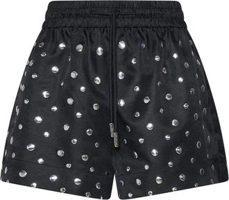 Silvian Heach Varvara Shorts - Dames - Bermuda - Zwart - XS - Polyester - Korte Broeken