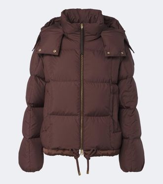Moncler Legerete hooded down jacket