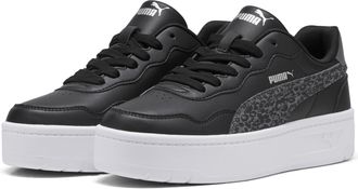 Puma Sneakers Court Lally Skye Feline da donna, Accessori, Nero, 35.5