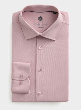 H&ouml;rst Mens Solid ultra-stretch shirt Slim fit