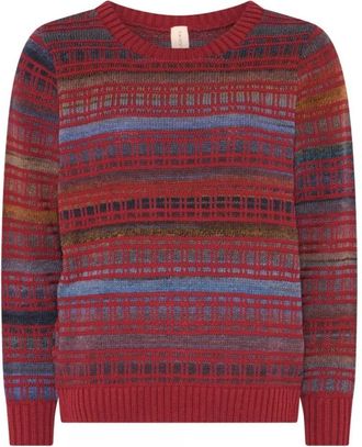Skovhuus Gevlokte Pullover met Meerdere Kleuren - Dames - Truien - Veelkleurig - Maat: XL