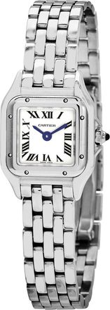 Cartier Pre-owned Cartier Panthere Silver Dial Ladies Watch WSPN0019