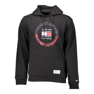 Tommy Hilfiger Heren, Sweatshirts & Hoodies, Zwart, Maat: 2XL Katoen