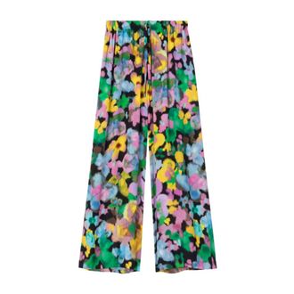 AZ FACTORY Sunrise Wide-Leg Trousers - female - AZ FACTORY - Wide Trousers - Multicolor - S - Trousers