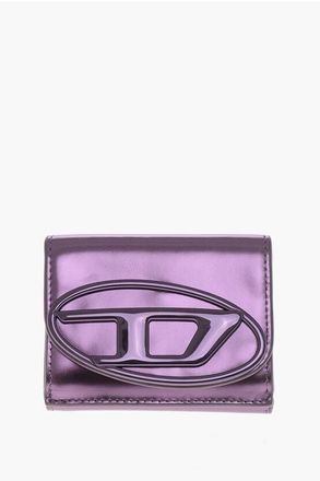 Diesel Mini Metallic Leather Wallet size One Size