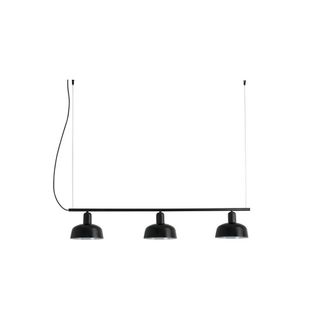 Netlighting Tatawin Lineal Small Black Lineal Dome Pendant Lamp
