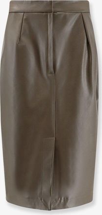 Stella McCartney Gonna Midi in Alter Mat - STELLA MCCARTNEY - gender_Woman