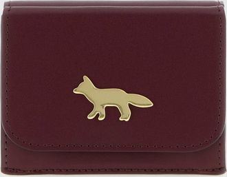 Maison Kitsun&eacute; Portafoglio Donna colore Bordeaux