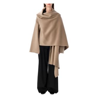 Alberta Ferretti Dames, Jassen, Beige, Maat: XS Wol