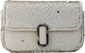 Marc Jacobs Sequin J Schoudertas - Dames - Tassen - Grijs - Maat: ONE Size