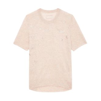 Zadig&Voltaire Maglione Diamante Wings - - Tops - Donna - Rosa - M