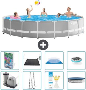 Intex Piscina Prism Frame Redonda - 549x122 Cm - 9-piezas S598