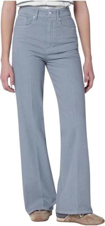 A.P.C. Domino Flared Jeans - Dames - Loose Fit Jeans - Blauw - W29 - Katoen - Jeans