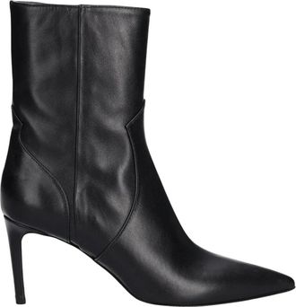 Iro Davy Enkellaarsjes - Dames - Laarzen met Hak - Zwart - 40 EU - Schoenen