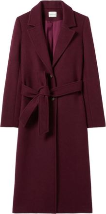 Claudie Pierlot belted coat - Red