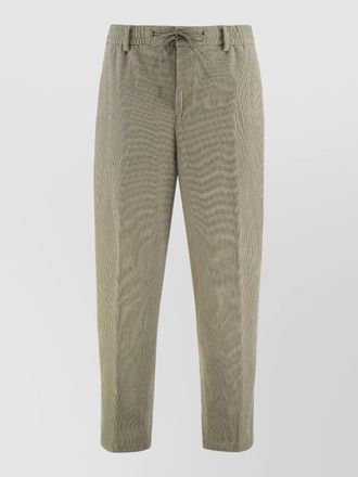 HUGO BOSS relaxed fit straight leg corduroy trousers