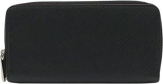 Louis Vuitton Pre-owned Wallets, male, Black, Size: ONE SIZE Pre-owned Epi Long Zippy Wallet