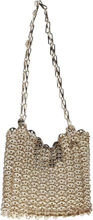 Paco Rabanne Iconic Bag 1969 - Dames - Schoudertassen - Geel - ONE Size - Leer - Tassen