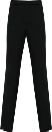 Lardini zwarte broek met rechte pijpen - Heren - Nette broeken - Zwart - 2XL - Katoen - Broeken