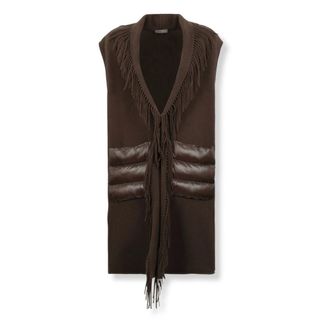 Herno Dames, Truien, Bruin, Maat: S Nylon