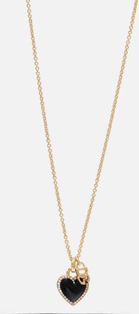Dolce & Gabbana DG embellished pendant necklace
