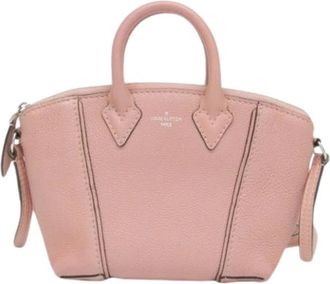 Louis Vuitton Pre-owned Nano Lock-it M61256 - Dames - Vintage Mini Tas - Roze - ONE Size - Leer - Vintage