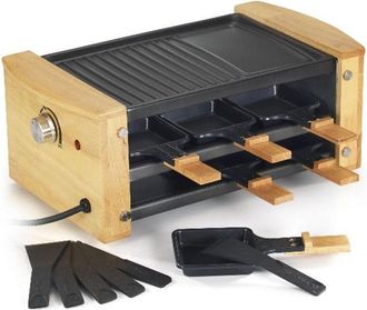 KitchenChef Maquina Raclette 6 Personas 900w + Grill - Kcwood.6rp - Kitchen Chef