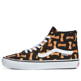 Vans Thrasher x Vans Sk8-hi Black Yellow VN0A5FCCBML