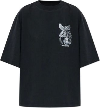 AllSaints Mujer, Camisetas, Negro, Talla: S