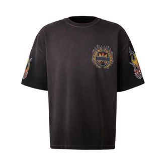 Amiri T-Shirts, male, Black, Size: S Logo T-shirt