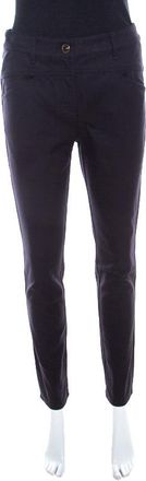 Escada Navy Blue Stretch Denim Teresa Straight Leg Jeans