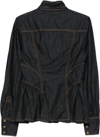 Zimmermann Indigo Denim Shirt - Indigo