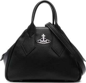 Vivienne Westwood small Yasmine tote bag - women - Calf Leather - One Size - Black