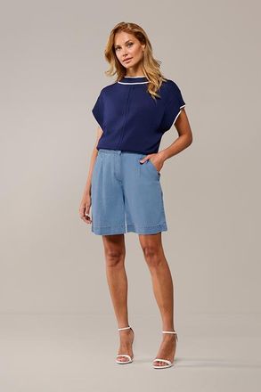 Mart Visser Louise Shorts Denim Blauw
