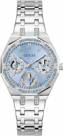 Guess Gw1009L1 Multifunction Horloge - Dames - Accessoires - Grijs - Maat: ONE Size
