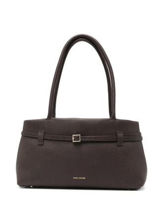 Manu Atelier Le Cambon East West shoulder bag - women - CALFSKIN - One Size - Brown