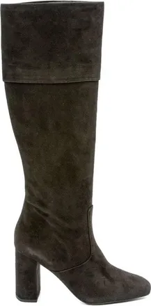 Cole Haan Womens Tess Cuff Boots In Black Suede