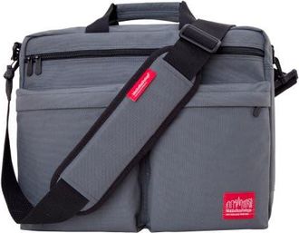 Manhattan Portage Tribeca Convertible Work Bag, Fits 15 Laptop, 3-Way Commuter & Travel Carry in Grey at Nordstrom