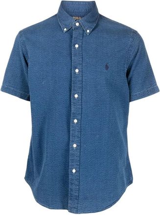 Polo Ralph Lauren Seersucker Logo Short Sleeve Shirt