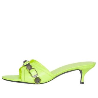 Balenciaga (WMNS) Balenciaga Cagole Sandals Green 694350WAD4E7381