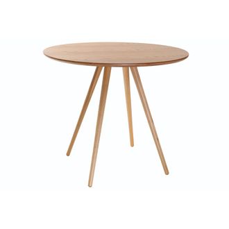 Miliboo Mesa De Comedor Dise&ntilde;o Redondo Fresno D90 Artik