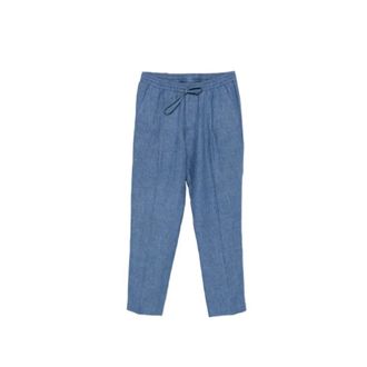 BRIGLIA 1949 Heren, Broeken, Blauw, Maat: XS