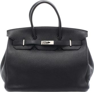 Herm&egrave;s 2012 Birkin 35 shopper - Zwart