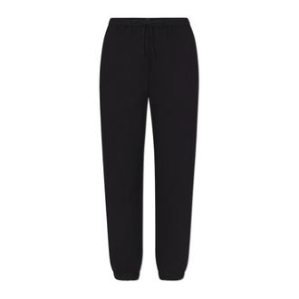 SKIMS Cotton Fleece Classic Jogger - Dames - Sweatpants - Zwart - XL - Katoen - Broeken