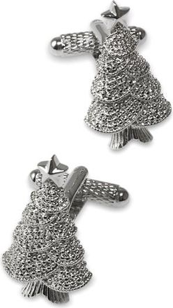 Paul Fredrick Christmas Tree Cufflink