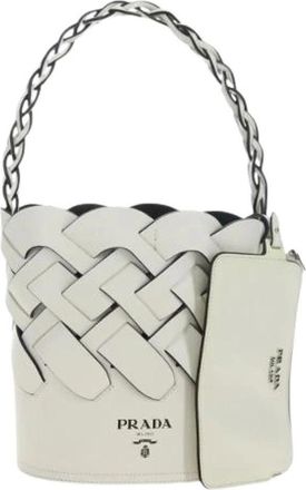 Prada Bolso de cubo vintage Pre-owned - Pre-owned - Mujer - Blanco - ONE SIZE