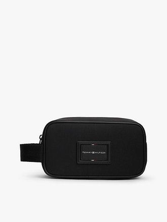 Tommy Hilfiger Textile Logo Patch Washbag