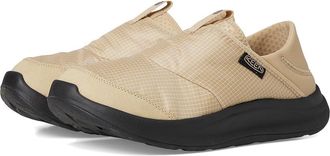 Keen Whyser Slip-On Mens Slippers Safari/Black : 10.5 D - Medium, Textile